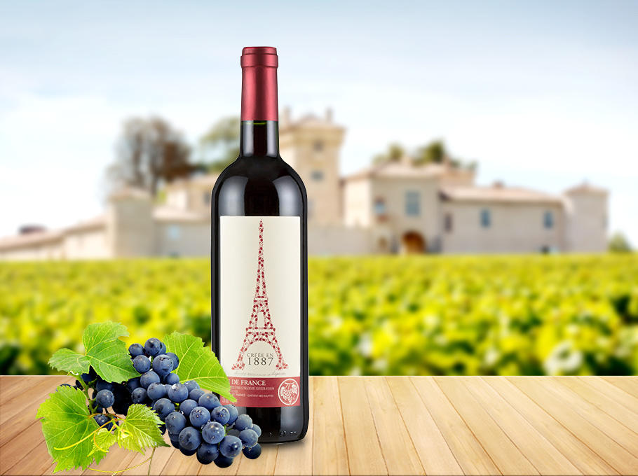 埃弗爾鐵塔紅葡萄酒